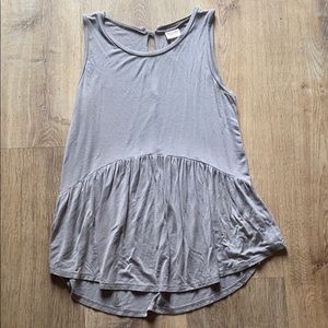 Taupe Flowy Mossimo Tank Top